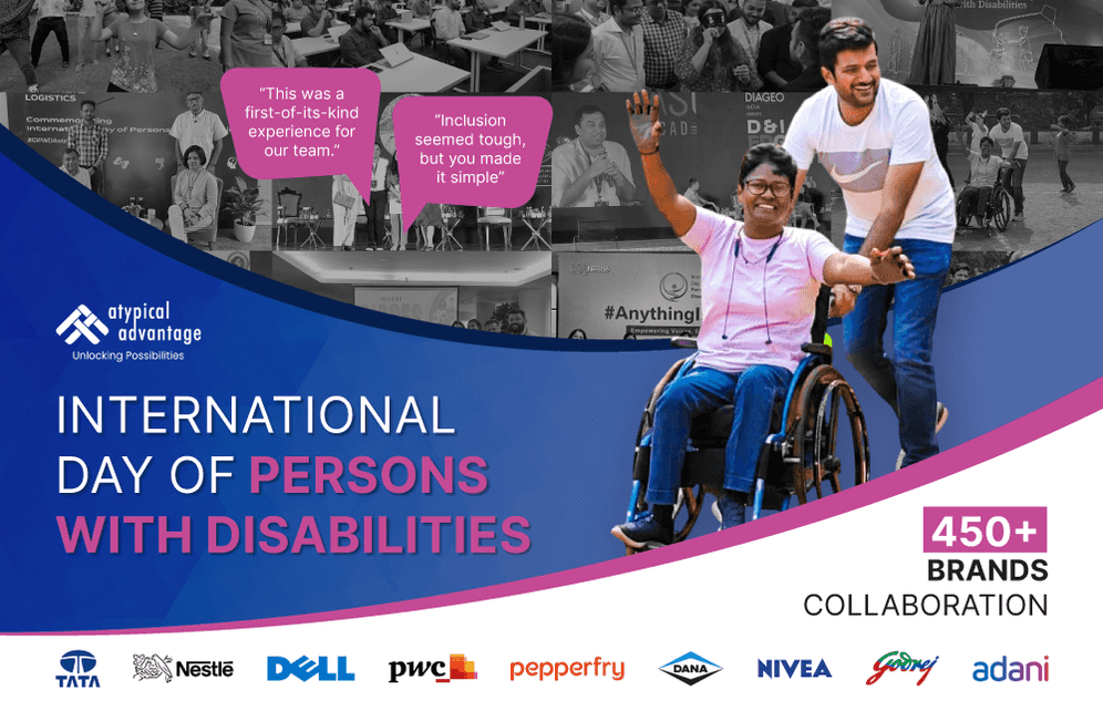 Celebrate International Day of Persons with Disabilities with Atypical Advantage.