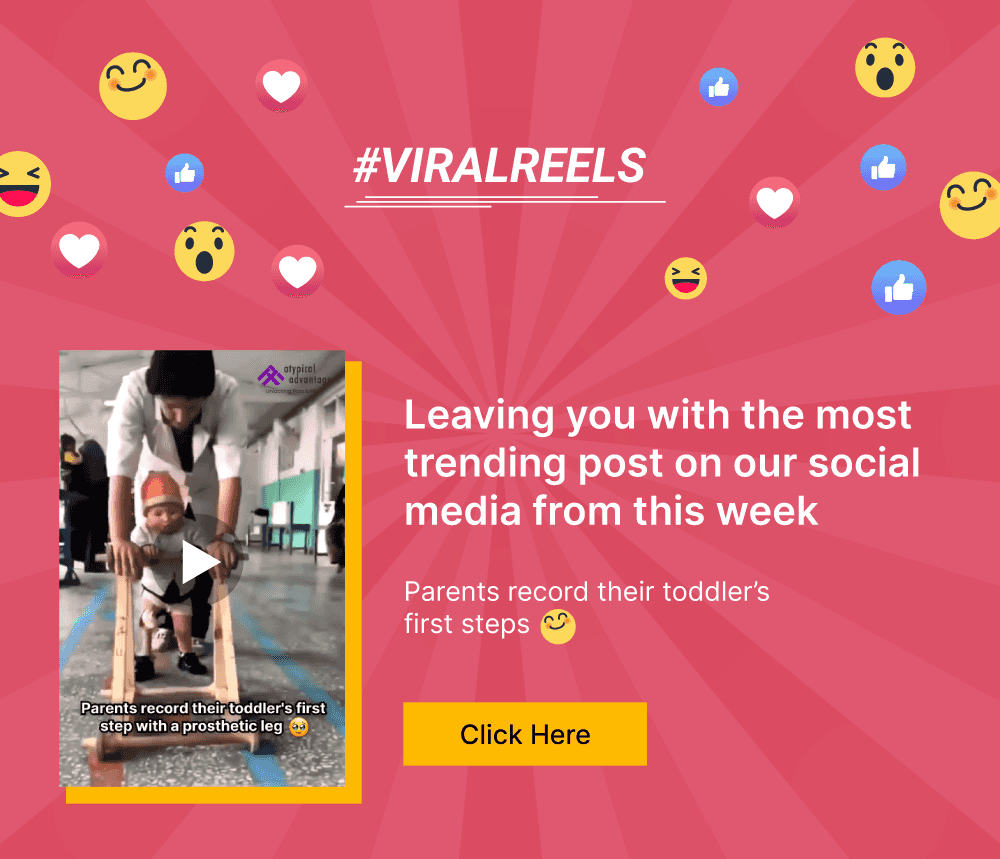 Leaving you with the most trending post on our social media from this week. Parents record their toddler’s first steps. Click here to see.