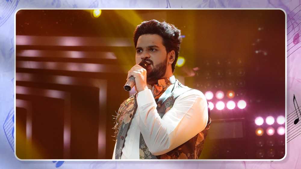 Karthik Krishnamurthy, one of the most famous singer with autism at the Sa re ga ma stage.