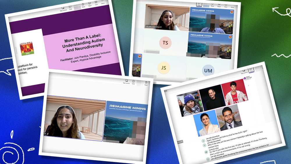 Snippets from Aditya Birla's Neurodiversity session.