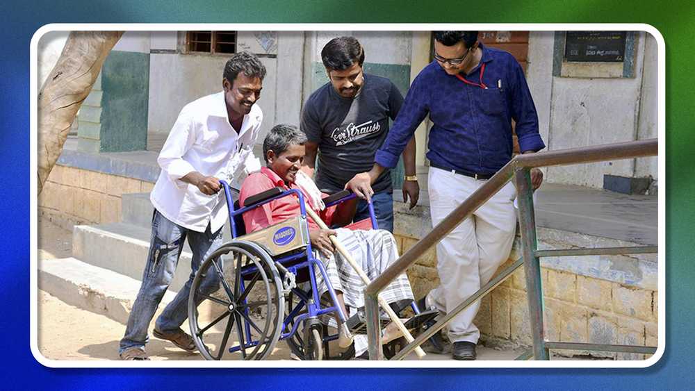 Disabled voters in Kolkata demand accessibility from political leaders.