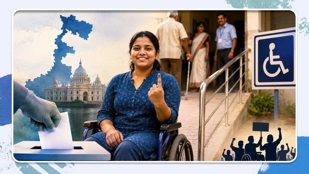 Voters with disability highlight progress and persisting gaps in Bengal polls.