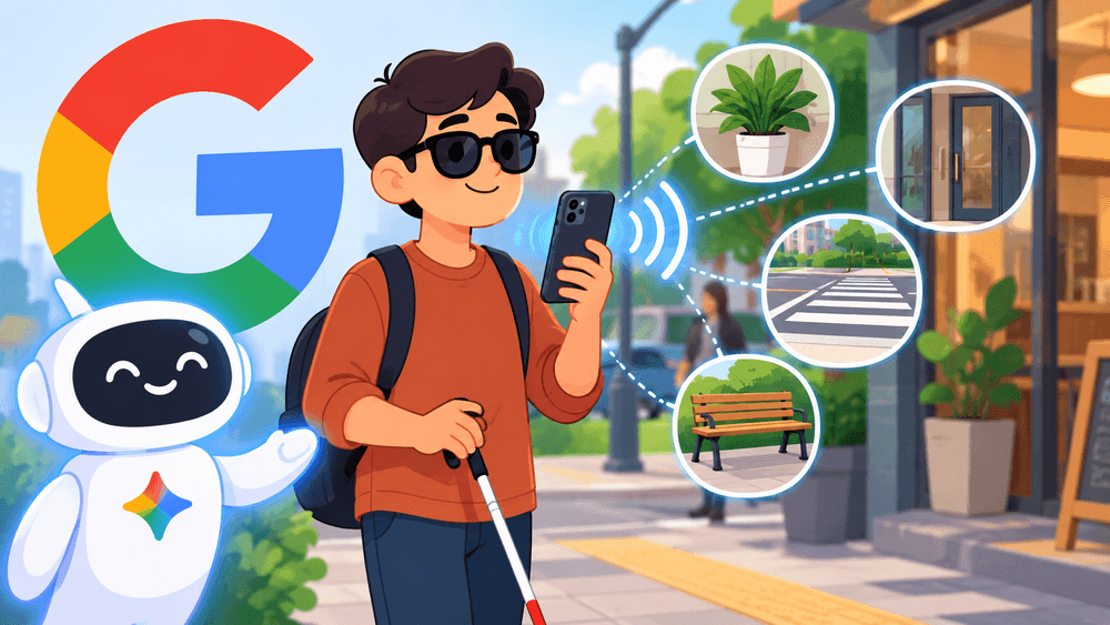 Google Introduces AI 'Guided Vision' Tool for Blind and Low-Vision Users.