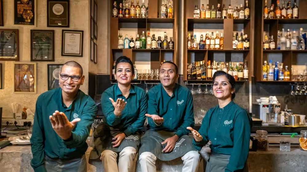 Restaurant Chain Ishaara built a thriving model employing hearing-disabled staff.