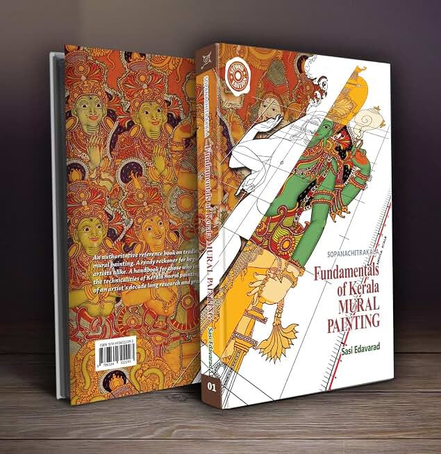 Fundamentals of Kerala Mural Painting by Sasi Edavard | Traditional Kerala Mural Art Techniques & History | Chitrasopanam Art Foundation | Sasi Edavarad