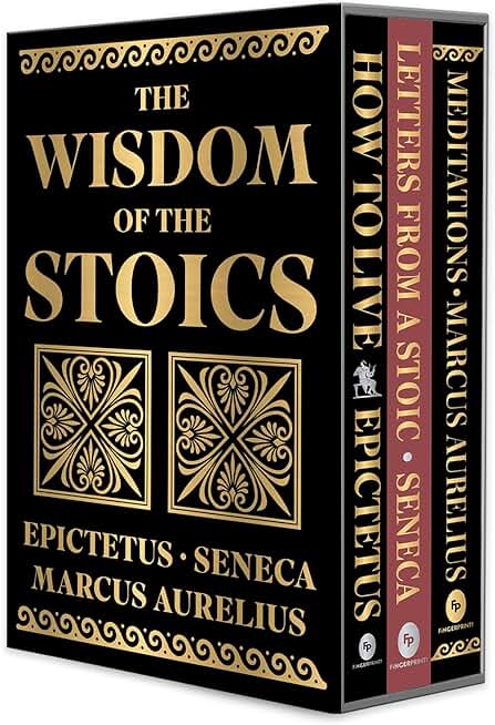 The Wisdom of the Stoics Boxed Set (Deluxe Hardbound Edition)