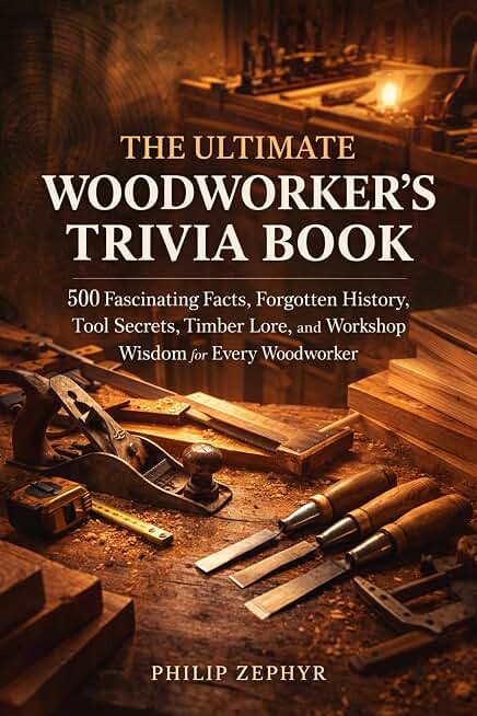 The Ultimate Woodworker's Trivia Book: 500 Fascinating Facts, Forgotten History, Tool Secrets, Timber Lore, and Workshop Wisdom for Every Woodworker