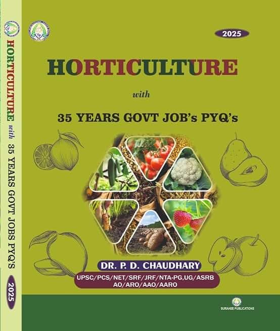 HORTICULTURE with 35 YEARS GOVT JOBs PYQs