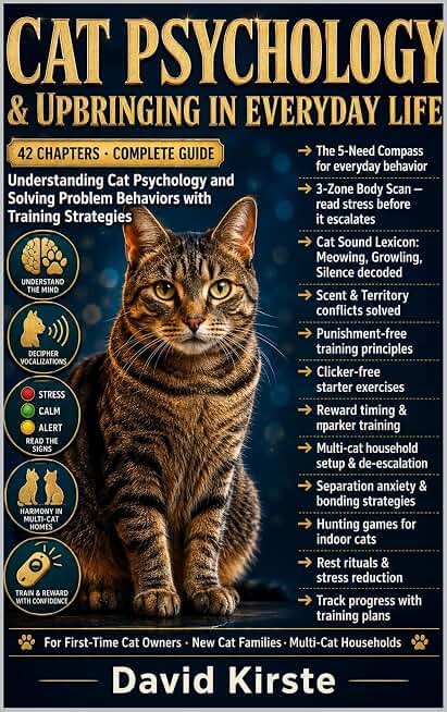 Cat Psychology & Upbringing in Everyday Life: Understanding Cat Behavior and Solving Problem Behaviors with Step-by-Step Training Strategies