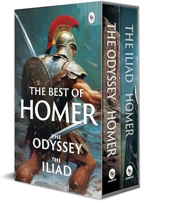 The Best of Homer (The Odyssey and The Iliad)-Set of 2 Books (Fingerprint! Classics)