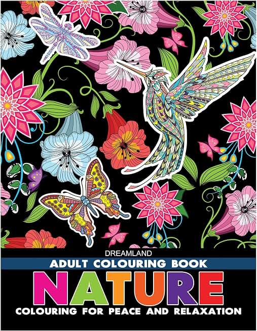 Colour Your Way Calm: A Nature-Inspired Adult Colouring Book Worth Picking Up