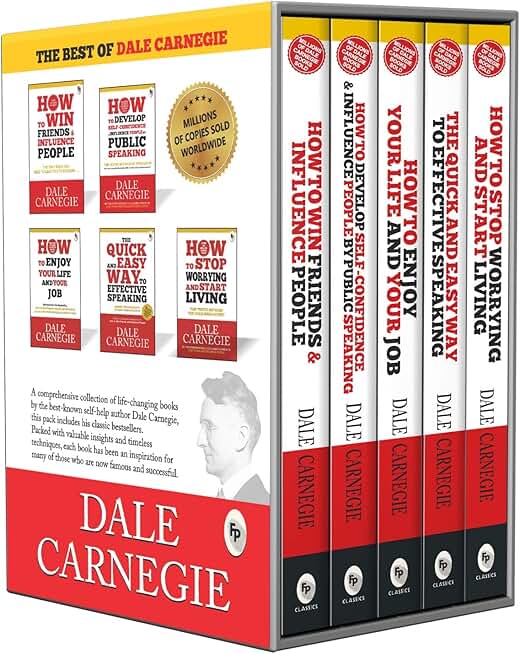 The Best of Dale Carnegie (Set of 5 Books)