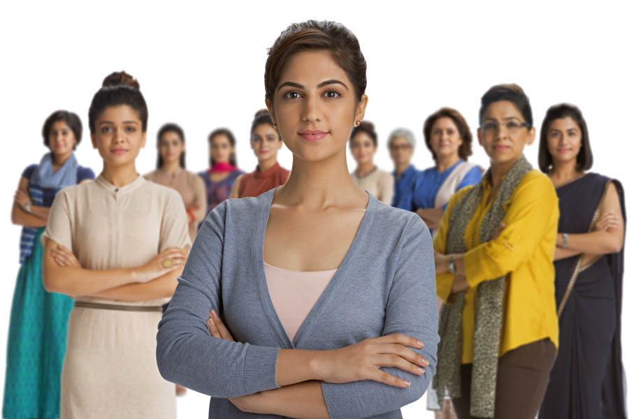 Women-only English communication training session in Lucknow
