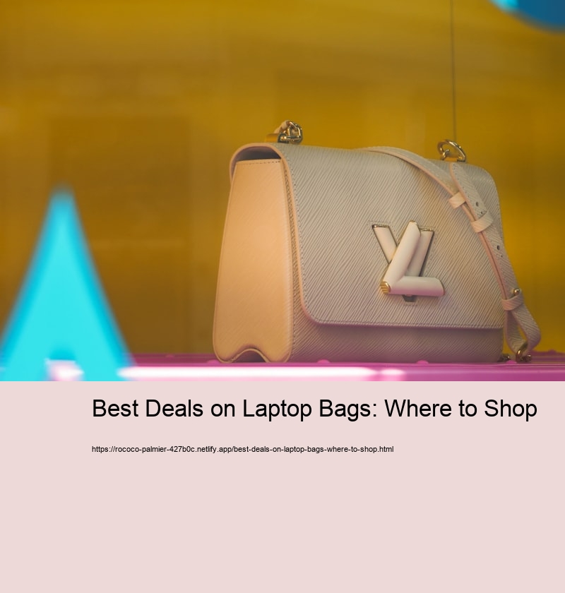 Top Online Retailers for Laptop Bags