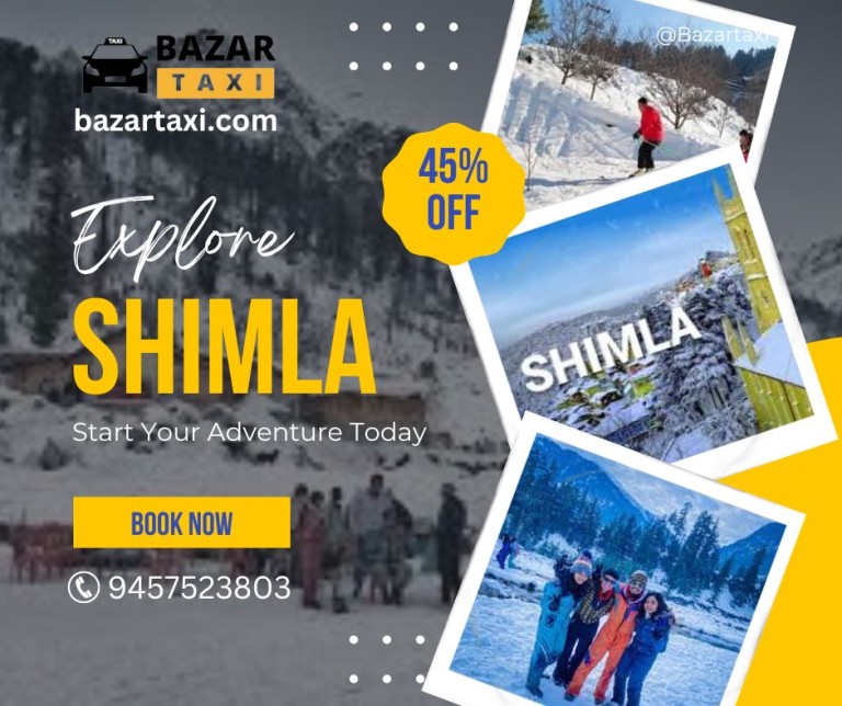 Amritsar to Shimla Taxi