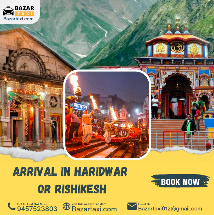 Day 1: Arrival in Haridwar or Rishikesh