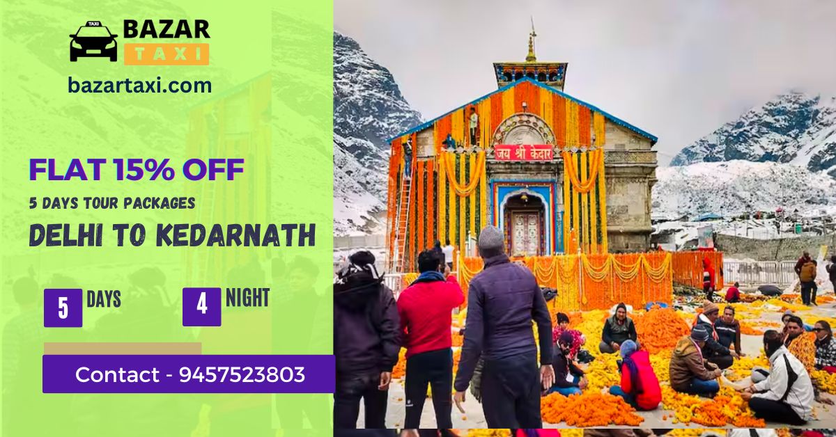 5 DAYS 4 NIGHT Kedarnath Dham Yatra Packages