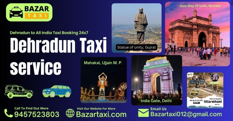 Dehradun to Sheopur Taxi