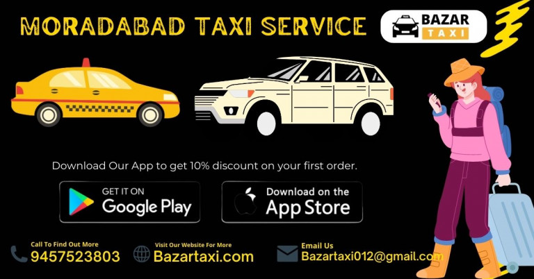 Moradabad to Korba Taxi