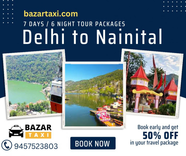 Delhi to Nainital Tour Package