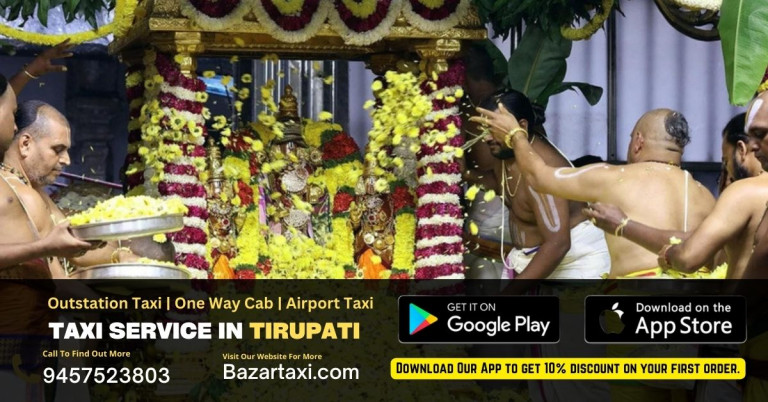 Tirupati to Jaipur Taxi