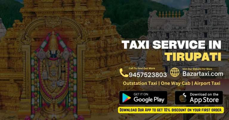 Tirupati to Srinagar Taxi