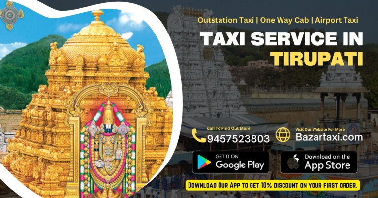 Tirupati to Ongole Taxi