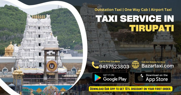 Tirupati to Vizianagaram Taxi