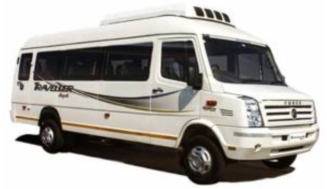 TEMPO TRAVELLER【AC】24+1 [INCLUDED-25 PAX  25 TROLLEY+25 HAND  BAGS]