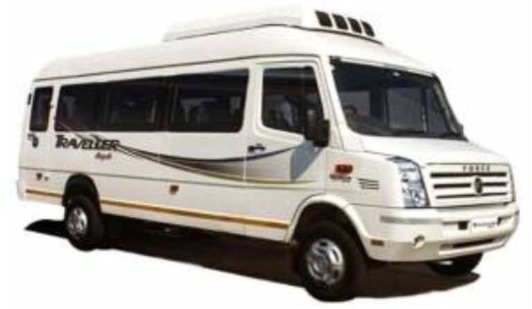 TEMPO TRAVELLER【AC】24+1 [INCLUDED-25 PAX  25 TROLLEY+25 HAND  BAGS]