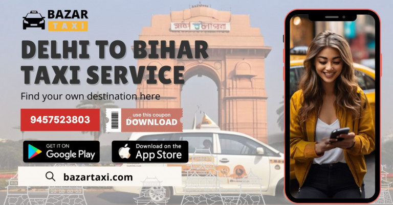 Delhi to Patna Taxi