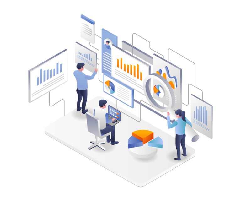 the-team-is-analyzing-the-data-for-seo-optimization-free-vector.jpg