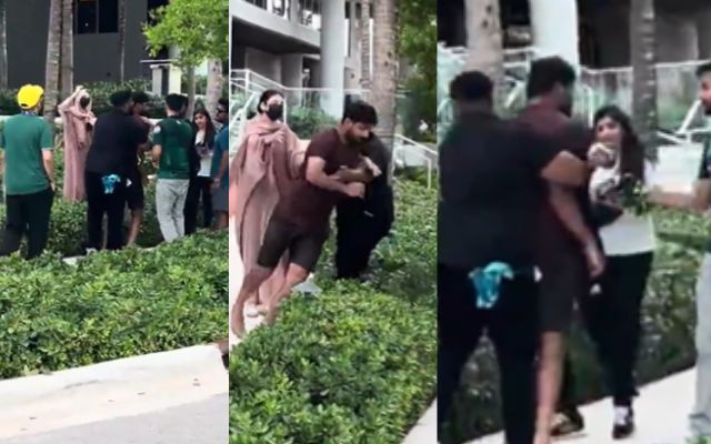 VIDEO: “इंडिया से होगा….”- बीच सड़क में एक फैन से भिड़े हारिस रऊफ, पत्नी ने की रोकने की कोशिश और फिर…..