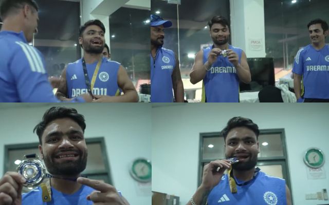 गजब की एक्टिंग करते हैं Rinku Singh, देखो Fielder of the Series का मेडल मिलने के बाद क्या किया