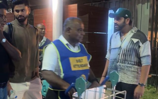 श्रीलंका पहुंच गए हैं कप्तान Rohit Sharma, साथ में नजर आए बल्लेबाज श्रेयस अय्यर भी