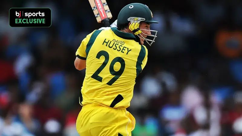 Ranking David Hussey's top 3 performances in ODI Cricket