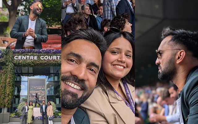 रोहित के खास Dinesh Karthik भी पहुंचे थे Wimbledon का लुत्फ उठाने, खुद ने शेयर की तस्वीरें