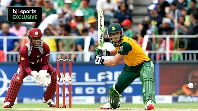 Top 3 batting performances of Faf du Plessis in T20I
