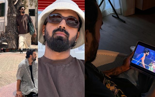 वेकेशन पर भी KL Rahul का टीम इंडिया के मुकाबलों पर था फोकस, बल्लेबाज ने शेयर की खास तस्वीर