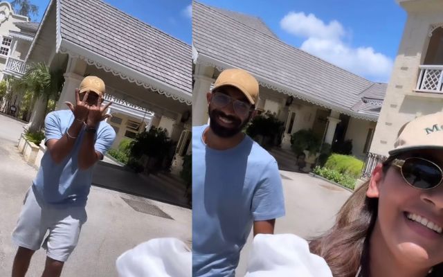 Sanjana ने Jasprit Bumrah के साथ इंस्टा स्टोरी की शेयर वर्ल्ड कप जीतने के बाद लेकर गई उनको खास जगह