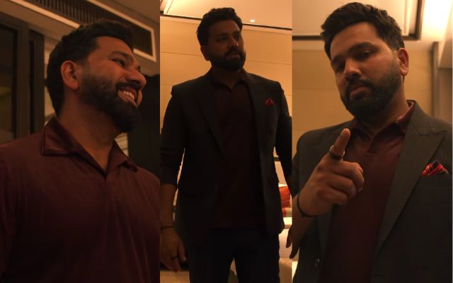 VIDEO सोशल मीडिया पर वायरल हुआ Rohit Sharma का रील SKY ने कमेंट कर लिखा मुंबईचा राजा