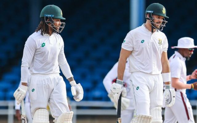 WI vs SA 1st Test: बारिश के बावजूद चौथे दिन की समाप्ति पर साउथ अफ्रीका ने वेस्टइंडीज पर कंट्रोल बनाए रखा