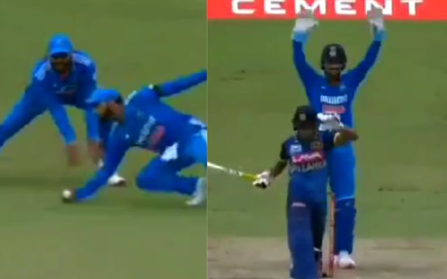 SL vs IND कमाल की FITNESS- Virat Kohli ने डाइव लगाते हुए पकड़ा कैच वायरल हुआ वीडियो