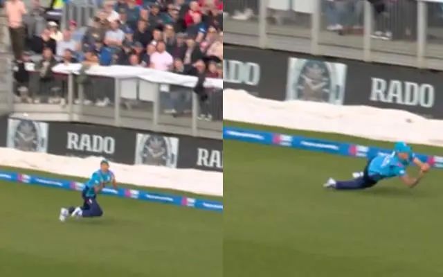 ENG vs AUS 2024: तीसरे वनडे में ब्रायडन कार्से ने बेहतरीन कैच लपक स्टीव स्मिथ को दिखाया पवेलियन का रास्ता, देखें वीडियो