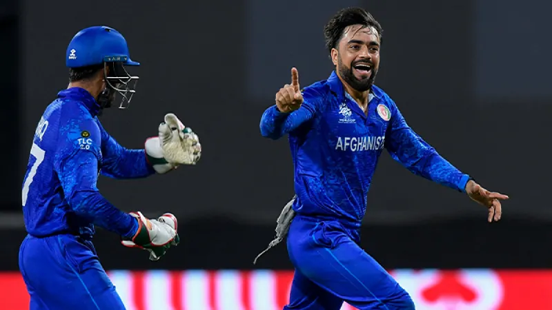 Rashid Khan Source - TwitterX - BJ Sports - Cricket Prediction, Live Score What makes Rashid Khan's bowling technique so unique?