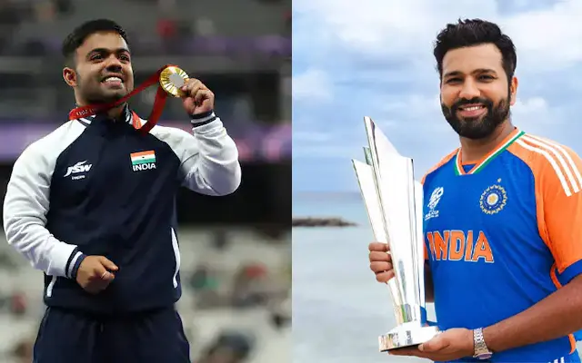 न सचिन न धोनी न विराट गोल्ड मेडलिस्ट नवदीप सिंह हैं रोहित शर्मा के जबरा फैन