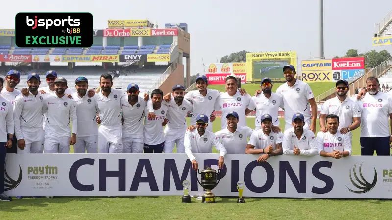 OTD | India sealed a 3-0 whitewash of South Africa in Ranchi, a record 11th Test series win in a row at home in 2019
