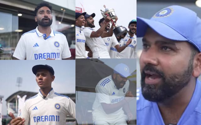 Team India के सोशल मीडिया पर वीडियो आया खास रोहित-सिराज और यशस्वी ने बताई मन की बात