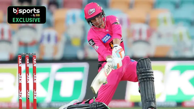 Josh Philippe - BJ Sports - Cricket Prediction, Live Score BBL 2024-25: Predicting Sydney Sixers Playing XI for their clash against Sydney Thunders