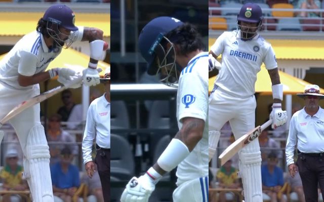 रफ्तार भरी गेंद ने उड़ा दिए KL Rahul के तोते जिसके बाद दर्द से कराहते नजर आया बल्लेबाज